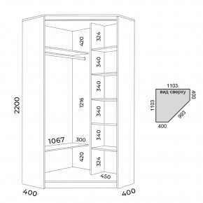 Шкаф-купе ХИТ-У-22-4-11 в Дегтярске - degtyarsk.mebel24.online | фото 2