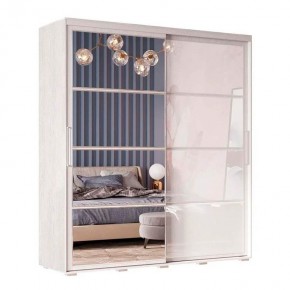Шкаф-купе Крафт-6 (Ясень Белый) в Дегтярске - degtyarsk.mebel24.online | фото 3