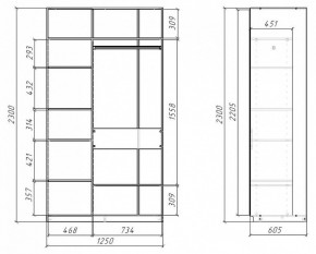 Шкаф-купе SLIM в Дегтярске - degtyarsk.mebel24.online | фото 5