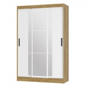 Шкаф-купе Тайм ШКК-03 (крафт/белый) в Дегтярске - degtyarsk.mebel24.online | фото