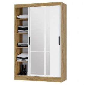Шкаф-купе Тайм ШКК-03 (крафт/белый) в Дегтярске - degtyarsk.mebel24.online | фото 3