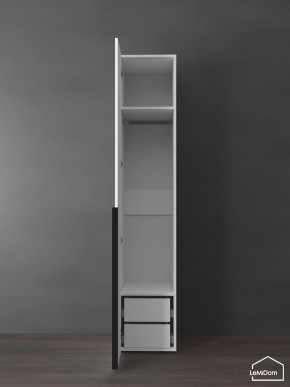 Шкаф Linnea MHR-1-3 2050х400х510 (Белый-М 11.1.2) в Дегтярске - degtyarsk.mebel24.online | фото 6
