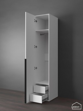 Шкаф Linnea MHR-1-3 2050х400х510 (Белый-М 11.1.2) в Дегтярске - degtyarsk.mebel24.online | фото 7
