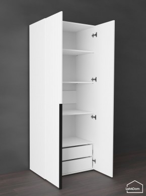 Шкаф Linnea MHR-2-4 2050х800х510 (Белый-М 11.1.2) в Дегтярске - degtyarsk.mebel24.online | фото 6