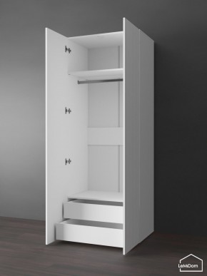 Шкаф Linnea MHR-2PO-3 2050х800х510 (Белый-М 11.1.1) в Дегтярске - degtyarsk.mebel24.online | фото 5