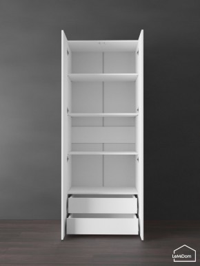 Шкаф Linnea MHR-2PO-4 2050х800х510 (Белый-М 11.1.2) в Дегтярске - degtyarsk.mebel24.online | фото 6