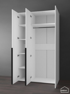 Шкаф Linnea MHR-3-1 2050х1200х510 (Белый-М 11.1.1) в Дегтярске - degtyarsk.mebel24.online | фото 5