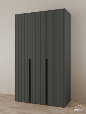 Шкаф Linnea MHR-3-2 2050х1200х510 (Графит-М 11.1.25) в Дегтярске - degtyarsk.mebel24.online | фото 1