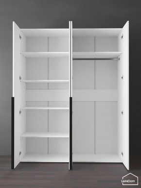 Шкаф Linnea MHR-4-1 2050х1600х510 (Белый-М 11.1.1) в Дегтярске - degtyarsk.mebel24.online | фото 4