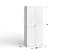 Шкаф МАКС двухдверный широкий, цвет белый в Дегтярске - degtyarsk.mebel24.online | фото 4