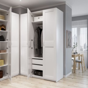 Шкаф МАКС однодверный, цвет белый в Дегтярске - degtyarsk.mebel24.online | фото 4