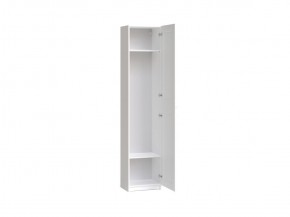 Шкаф МАКС однодверный узкий, цвет белый в Дегтярске - degtyarsk.mebel24.online | фото 2