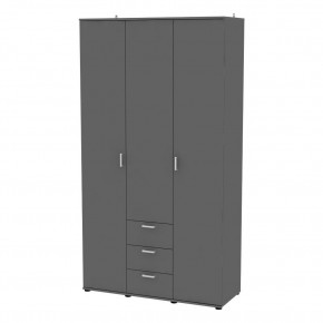 Шкаф Ольга H57 (Графит) в Дегтярске - degtyarsk.mebel24.online | фото