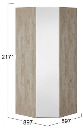 Шкаф платяной Эмбер СМ-348.07.007 L в Дегтярске - degtyarsk.mebel24.online | фото 3