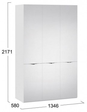 Шкаф платяной Глосс СМ-319.07.433 в Дегтярске - degtyarsk.mebel24.online | фото 4