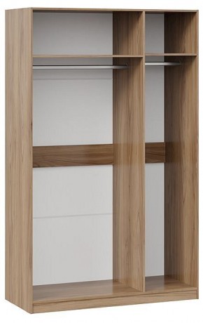 Шкаф платяной Глосс СМ-319.07.433 в Дегтярске - degtyarsk.mebel24.online | фото 2