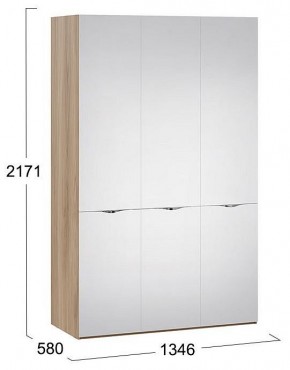 Шкаф платяной Глосс СМ-319.07.433 в Дегтярске - degtyarsk.mebel24.online | фото 4