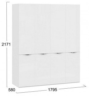 Шкаф платяной Глосс СМ-319.07.441 в Дегтярске - degtyarsk.mebel24.online | фото 3