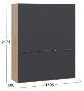 Шкаф платяной Глосс СМ-319.07.441 в Дегтярске - degtyarsk.mebel24.online | фото 3