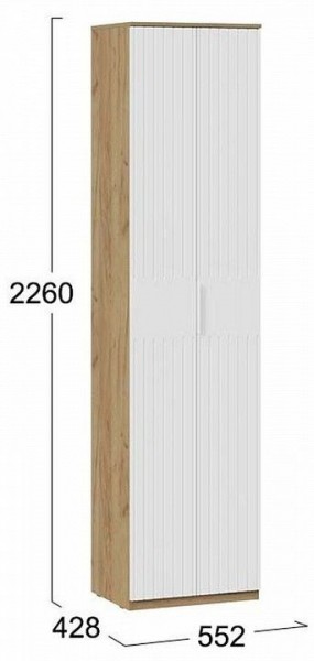 Шкаф платяной Хилтон Исп. 2 в Дегтярске - degtyarsk.mebel24.online | фото 7