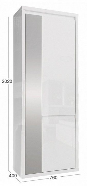 Шкаф платяной Норден СТЛ.413.01 в Дегтярске - degtyarsk.mebel24.online | фото 3