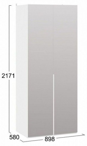 Шкаф платяной Порто СМ-393.07.004 в Дегтярске - degtyarsk.mebel24.online | фото 3