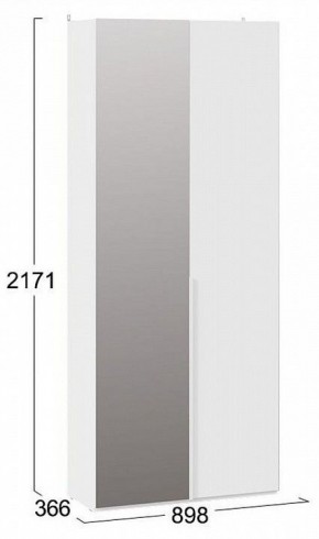 Шкаф платяной Порто СМ-393.07.225 в Дегтярске - degtyarsk.mebel24.online | фото 4