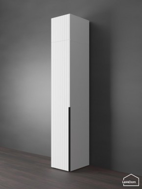 Шкаф с антресолью Linnea MHR-1A-3 2450х400х510 (Белый-М 11.1.2) в Дегтярске - degtyarsk.mebel24.online | фото 1