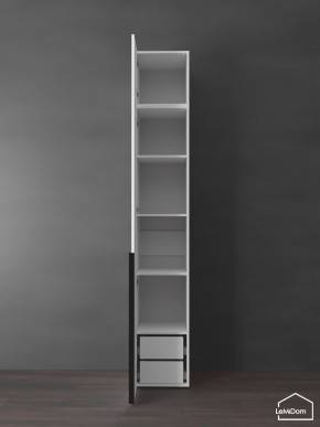 Шкаф с антресолью Linnea MHR-1A-4 2450х400х510 (Белый-М 11.1.2) в Дегтярске - degtyarsk.mebel24.online | фото 6