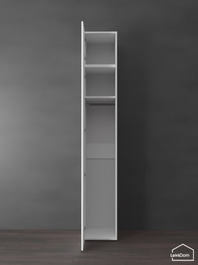 Шкаф с антресолью Linnea MHR-1POA-1 2450х400х510 (Белый-М 11.1.1) в Дегтярске - degtyarsk.mebel24.online | фото 4