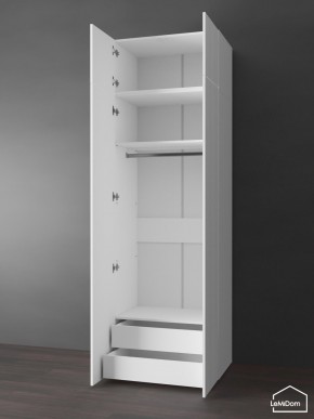 Шкаф с антресолью Linnea MHR-2POA-3 2450х800х510 (Белый-М 11.1.1) в Дегтярске - degtyarsk.mebel24.online | фото 6
