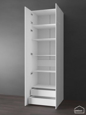 Шкаф с антресолью Linnea MHR-2POA-4 2450х800х510 (Белый-М 11.1.2) в Дегтярске - degtyarsk.mebel24.online | фото 5