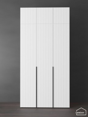 Шкаф с антресолью Linnea MHR-3A-1 2450х1200х510 (Белый-М 11.1.1) в Дегтярске - degtyarsk.mebel24.online | фото 4