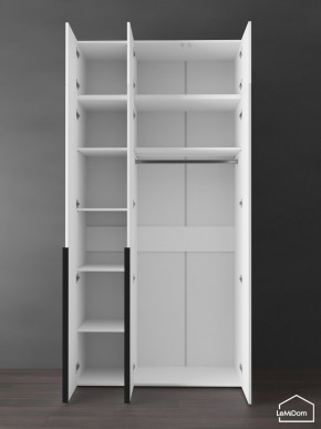 Шкаф с антресолью Linnea MHR-3A-1 2450х1200х510 (Белый-М 11.1.2) в Дегтярске - degtyarsk.mebel24.online | фото 5