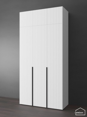 Шкаф с антресолью Linnea MHR-3A-2 2450х1200х510 (Белый-М 11.1.1) в Дегтярске - degtyarsk.mebel24.online | фото 1