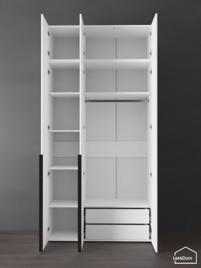 Шкаф с антресолью Linnea MHR-3A-2 2450х1200х510 (Белый-М 11.1.1) в Дегтярске - degtyarsk.mebel24.online | фото 6