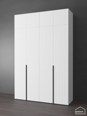 Шкаф с антресолью Linnea MHR-4A-2 2450х1600х510 (Белый-М 11.1.2) в Дегтярске - degtyarsk.mebel24.online | фото 1