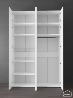 Шкаф с антресолью Linnea MHR-4POA-1 2450х1600х510 (Белый-М 11.1.1) в Дегтярске - degtyarsk.mebel24.online | фото 4