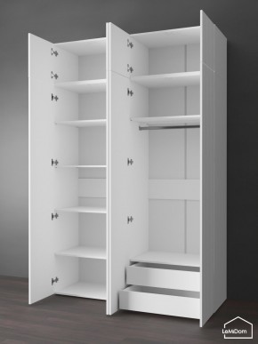 Шкаф с антресолью Linnea MHR-4POA-2 2450х1600х510 (Белый-М 11.1.1) в Дегтярске - degtyarsk.mebel24.online | фото 6