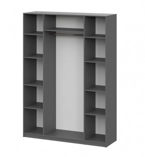 Шкаф ШК-5 (1600) Графит серый в Дегтярске - degtyarsk.mebel24.online | фото 3