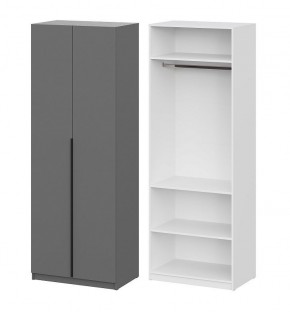 Шкаф ШК-5 + 2 полки (800) Графит серый в Дегтярске - degtyarsk.mebel24.online | фото