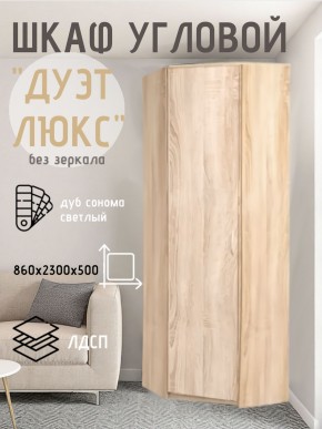 Шкаф угловой Дуэт Люкс без зеркала в Дегтярске - degtyarsk.mebel24.online | фото 5