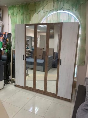 Шкаф Вегас 2000 Дуб крафт табачный/Дуб крафт белый в Дегтярске - degtyarsk.mebel24.online | фото 3