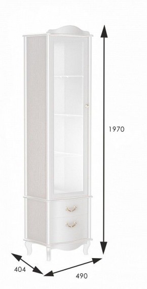 Шкаф-витрина Джульетта в Дегтярске - degtyarsk.mebel24.online | фото 3