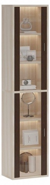 Шкаф-витрина Домино СУ(ш1в2)+2ФС в Дегтярске - degtyarsk.mebel24.online | фото 2