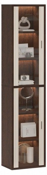 Шкаф-витрина Домино СУ(ш1в2)+2ФС в Дегтярске - degtyarsk.mebel24.online | фото 2
