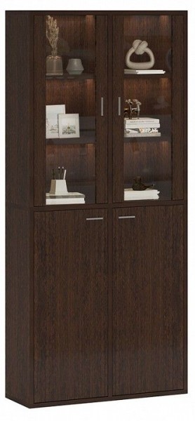 Шкаф-витрина Домино СУ(ш2в2)+2ФС+2ФГ в Дегтярске - degtyarsk.mebel24.online | фото 3