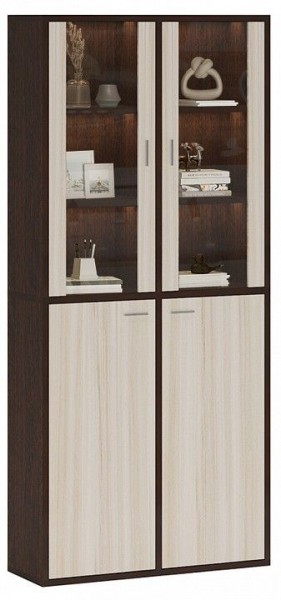 Шкаф-витрина Домино СУ(ш2в2)+2ФС+2ФГ в Дегтярске - degtyarsk.mebel24.online | фото 2