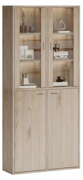 Шкаф-витрина Домино СУ(ш2в2)+2ФС+2ФГ в Дегтярске - degtyarsk.mebel24.online | фото 2
