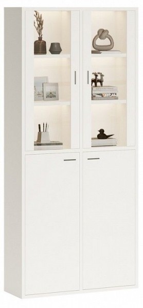 Шкаф-витрина Домино СУ(ш2в2)+2ФС+2ФГ в Дегтярске - degtyarsk.mebel24.online | фото 2